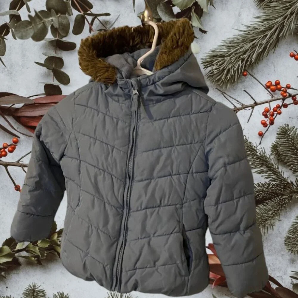The Children's Place Puffer Coat with Hood